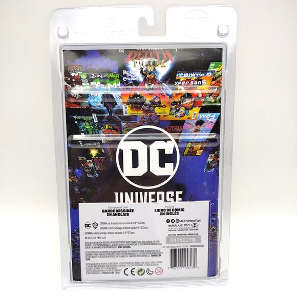 DC Universe Rebirth Page Punchers Superman Figure & Comic Book New in Package DC - Picture 3 of 3